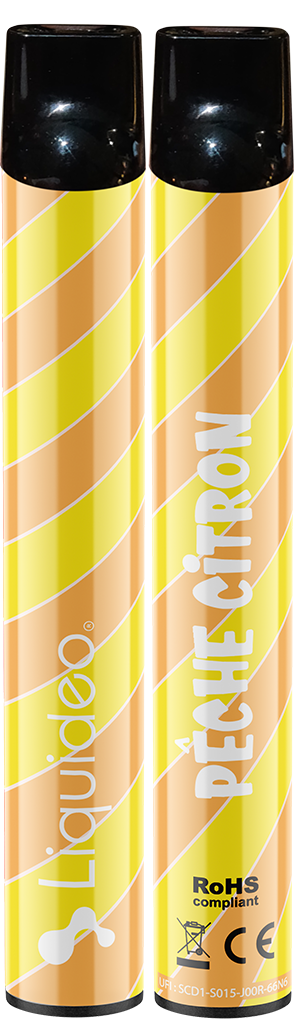 Wpuff Pêche Citron x10