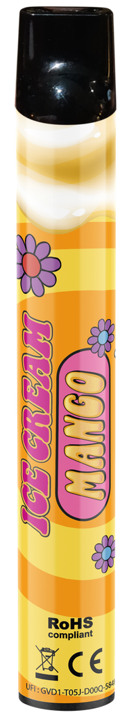Wpuff Ice Cream Mango x10