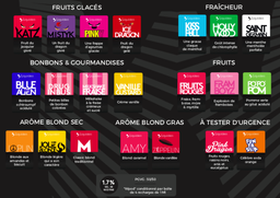 [PLV] Carte des saveurs WPod