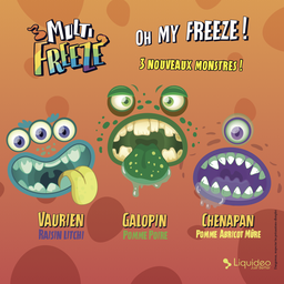 [PLV] Carte des saveurs MultiFreeze New